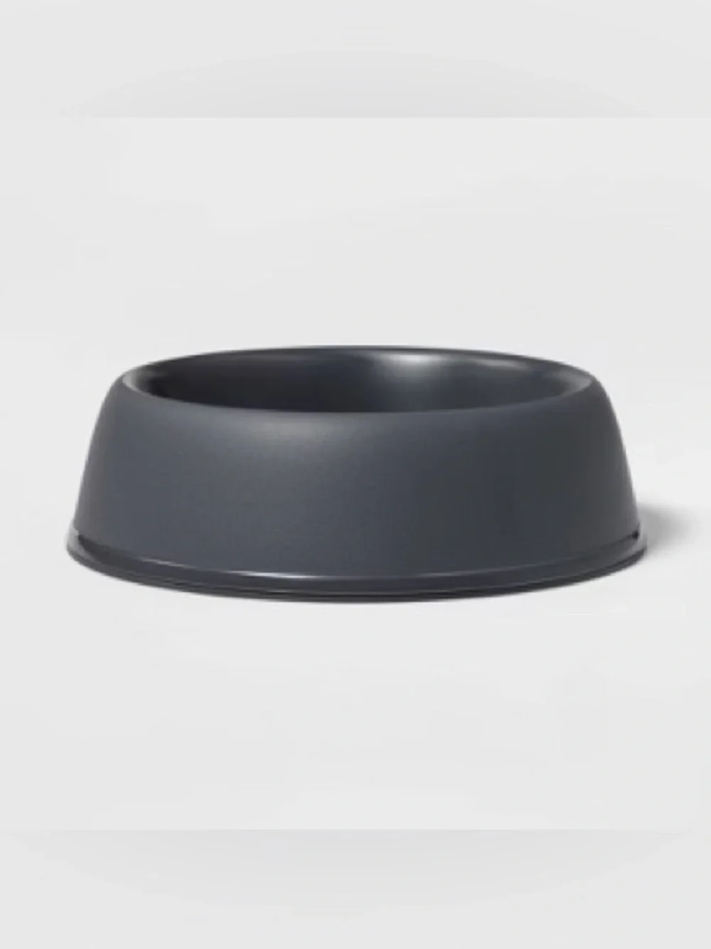 Standard 4 Cup Dog Bowl - Boots & Barkley™ Gray: BPA-Free, Rubber Base, All Ages
